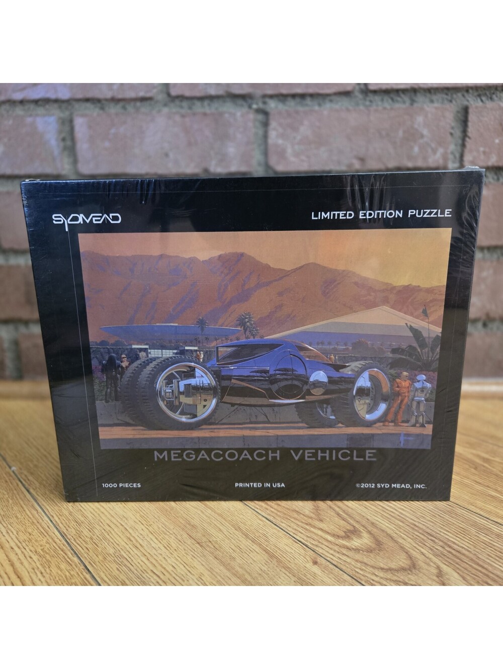 Sealed: Syd Mead Megacoach Vehicle 1000pc Puzzle Limited Edition #009 COA Rare